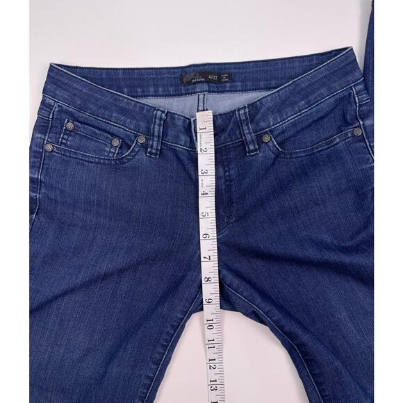 Prana Women’s Dark Wash Skinny Jeans Size 4/27 (34” Inseam) - Picture 7 of 12